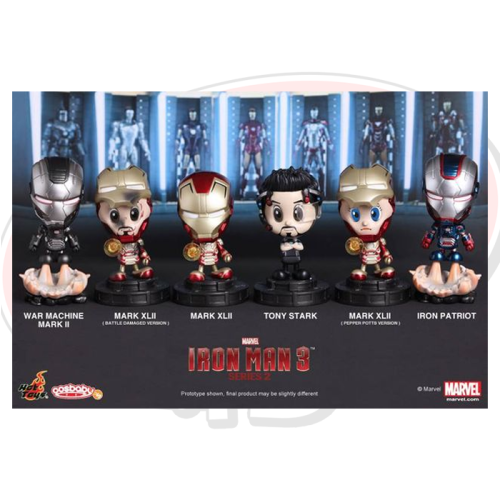 Iron Man 3 : Cosbaby Series 2 (6 Figures)