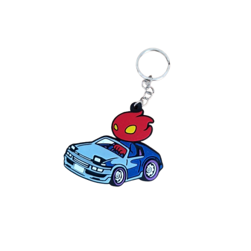 Key Chain Rubber Car Character IDE XII
