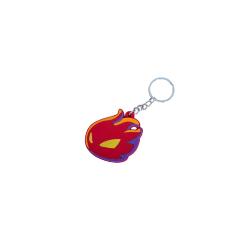 Key Chain Rubber Character IDE XII