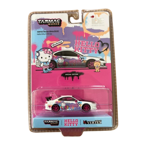 Tarmac Works x Hello Kitty (Vertex Nissan Silvia S15)