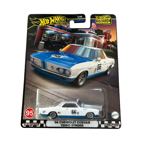 Hot Wheels Premium 66 Chevrolet Corvair Yenko Stinger