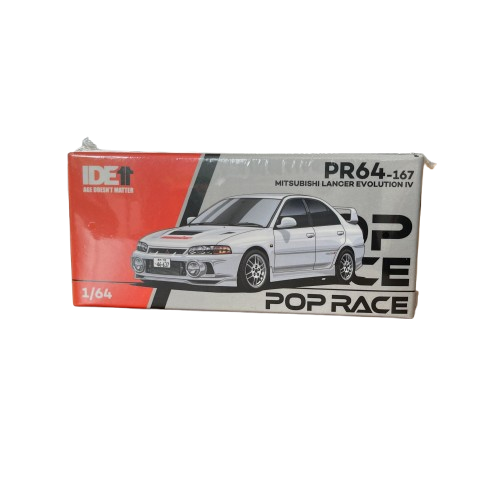 Mitsubishi Lancer Evolution IV White Monster