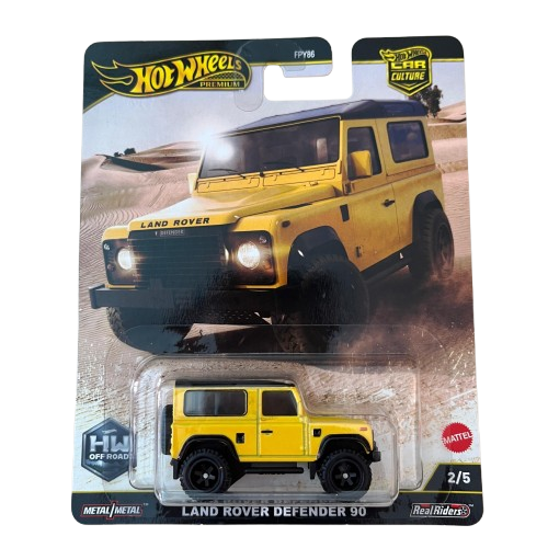 Hot Wheels Premium: Land Rover Defender 90