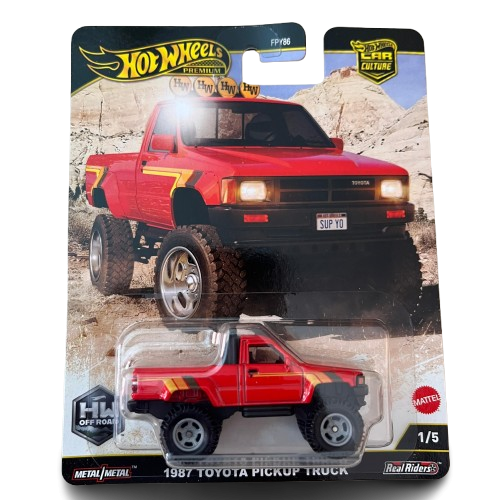 Hot Wheels Premium 1987 Toyota Pickup Truck