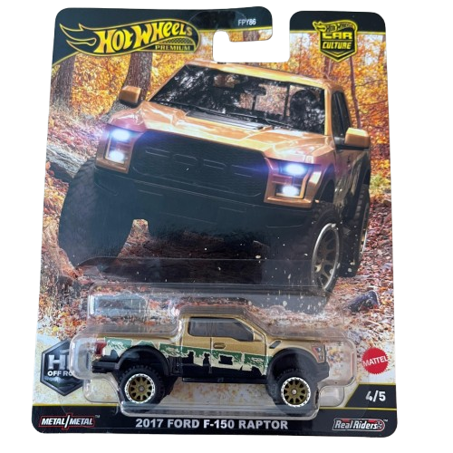 Hot Wheels premium 2017 Ford F-150 Raptor