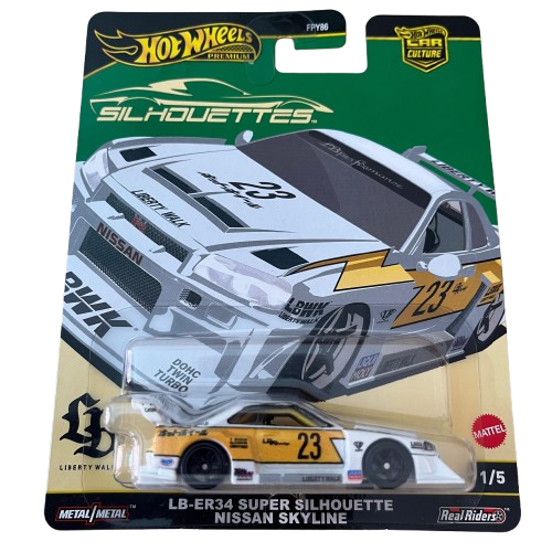 Hot Wheels Premium LB-ER34 Super Silhouette Nissan Skyline